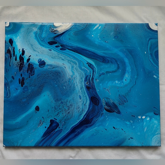 Original Acrylic Art - 16" x 20" Canvas - Picture 3 of 10